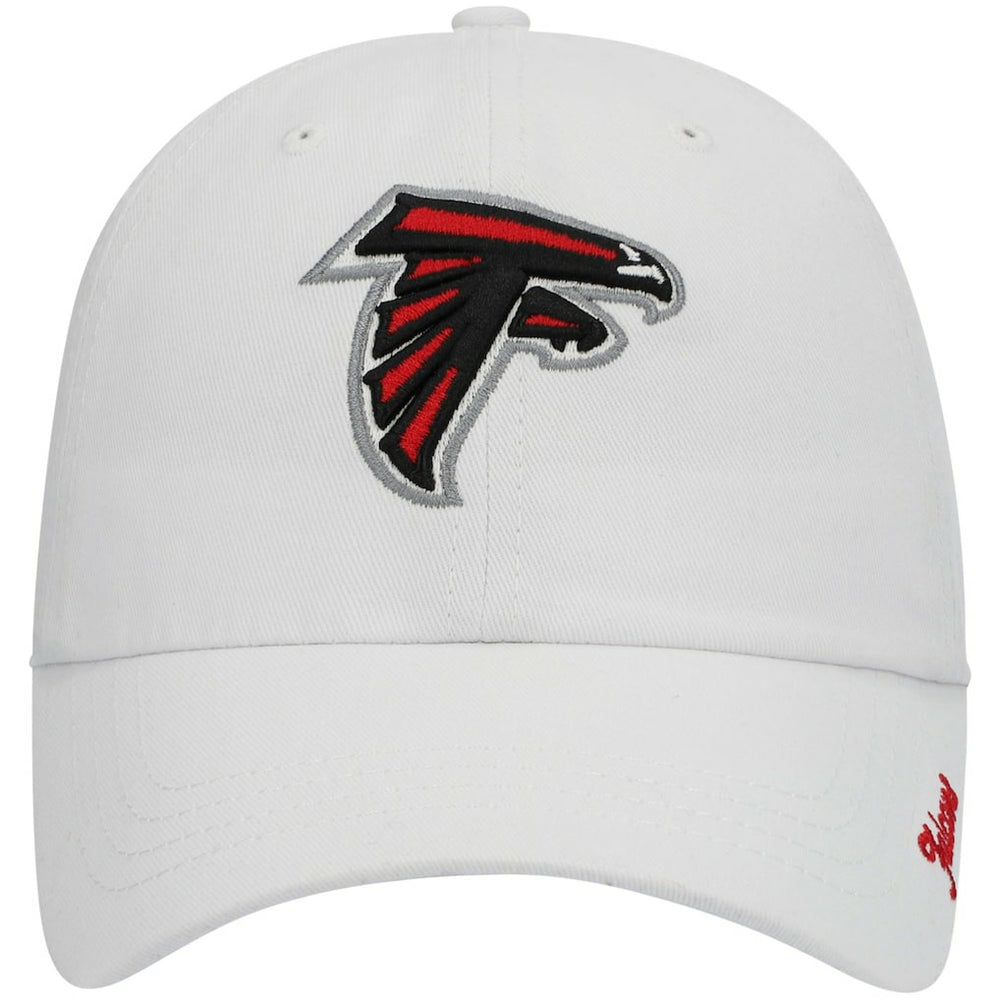 Atlanta Falcons '47 Women's Miata Clean Up Logo Adjustable Hat - White Hats