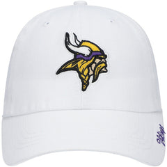 Minnesota Vikings '47 Women's Miata Clean Up Logo Adjustable Hat - White Hats