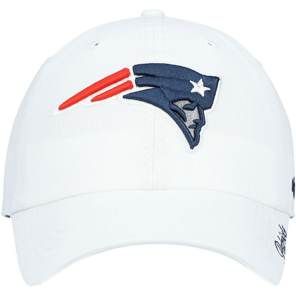 New England Patriots '47 Women's Miata Clean Up Logo Adjustable Hat - White Hats