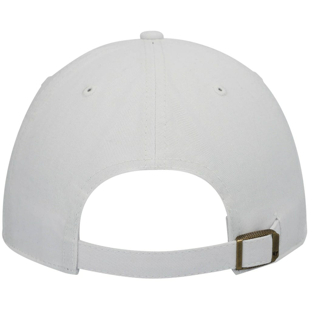 New Orleans Saints '47 Women's Miata Clean Up Logo Adjustable Hat - White Hats