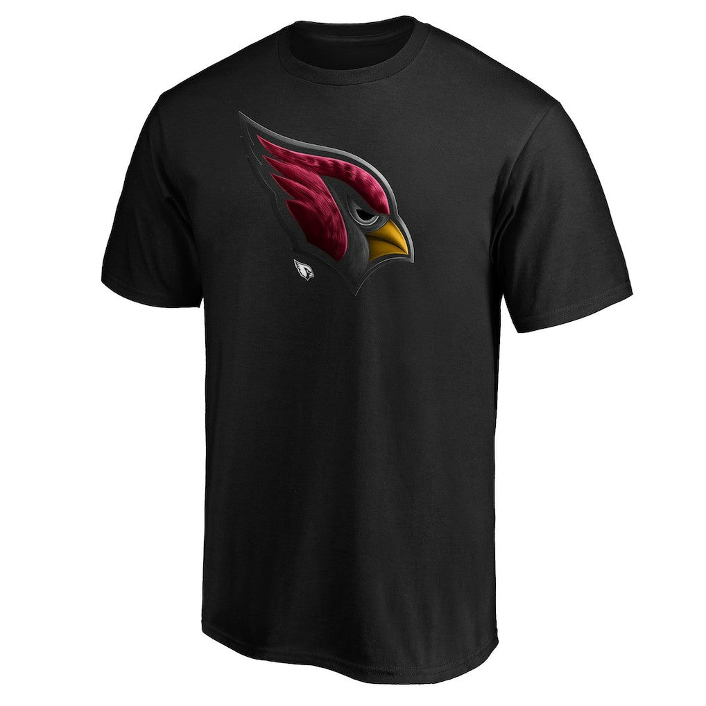 Arizona Cardinals Midnight Mascot Team Logo T-Shirt - Black T-shirts