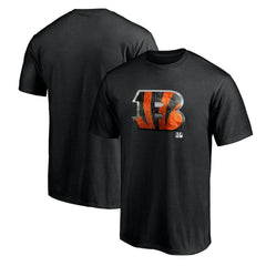Cincinnati Bengals Midnight Mascot Team Logo T-Shirt - Black T-shirts