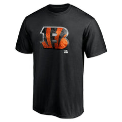 Cincinnati Bengals Midnight Mascot Team Logo T-Shirt - Black T-shirts