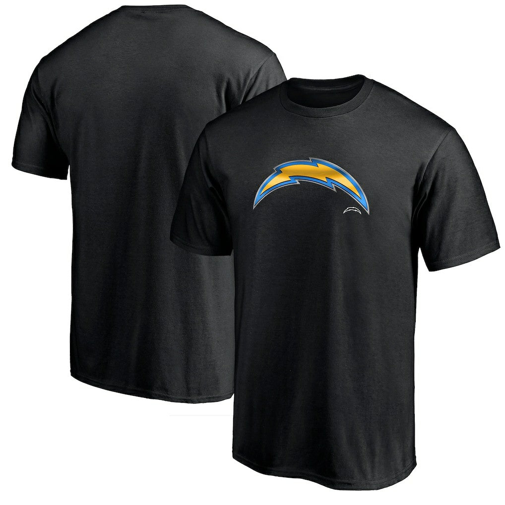 Los Angeles Chargers Midnight Mascot Team Logo T-Shirt - Black T-shirts