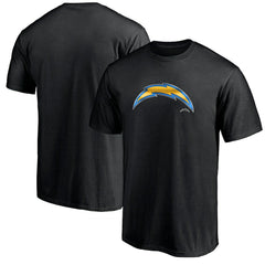 Los Angeles Chargers Midnight Mascot Team Logo T-Shirt - Black T-shirts