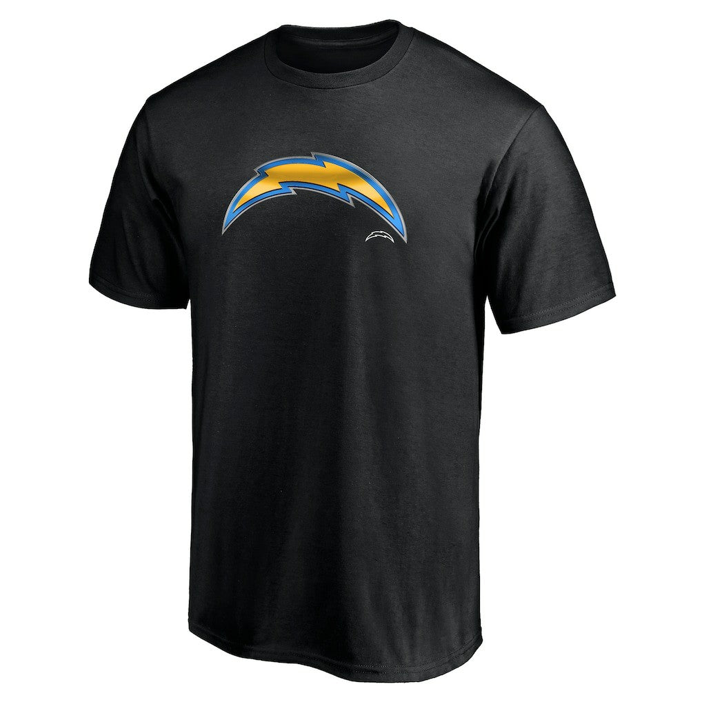 Los Angeles Chargers Midnight Mascot Team Logo T-Shirt - Black T-shirts