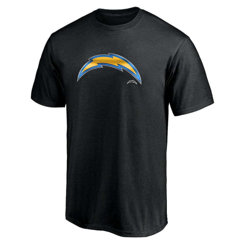 Los Angeles Chargers Midnight Mascot Team Logo T-Shirt - Black T-shirts