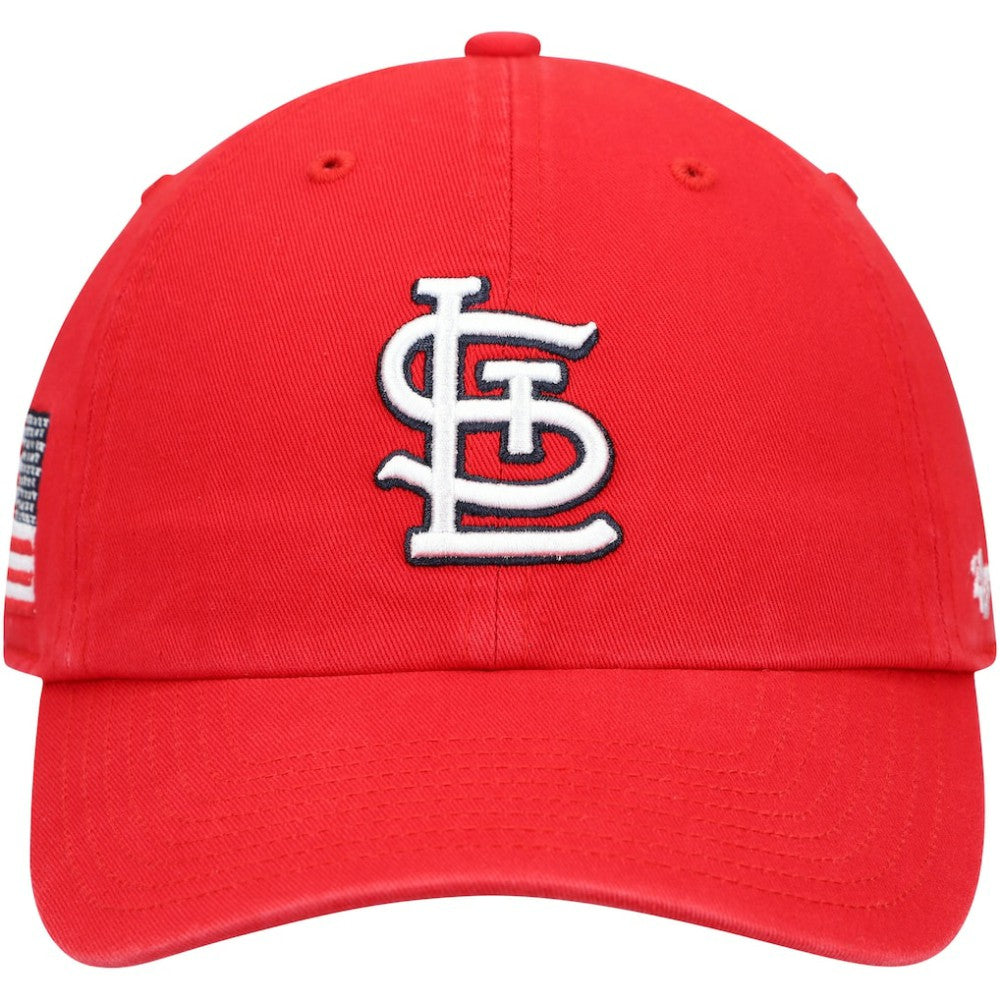 St. Louis Cardinals '47 Heritage Clean Up Adjustable Hat - Red Hats
