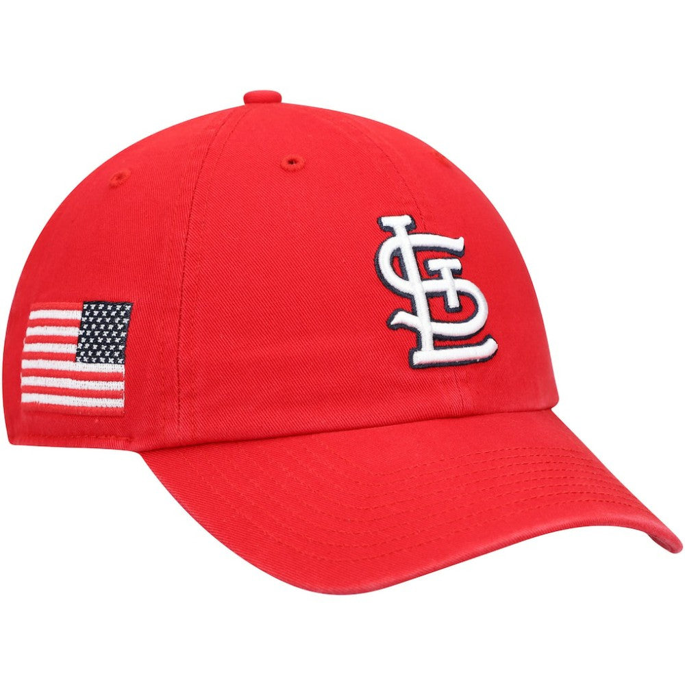 St. Louis Cardinals '47 Heritage Clean Up Adjustable Hat - Red Hats