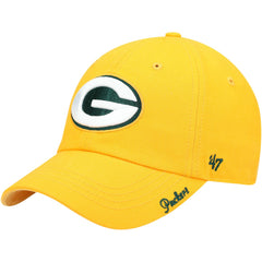Green Bay Packers '47 Women's Miata Clean Up Secondary Adjustable Hat - Gold Hats