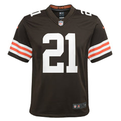 Denzel Ward Cleveland Browns Youth Game Jersey - Brown Jerseys