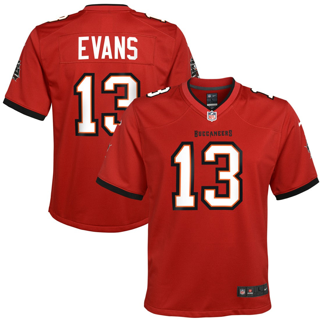 Mike Evans Tampa Bay Buccaneers Youth Game Jersey - Red Jerseys
