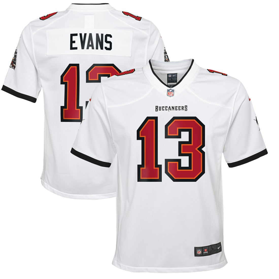 Mike Evans Tampa Bay Buccaneers Youth Game Jersey - White Jerseys