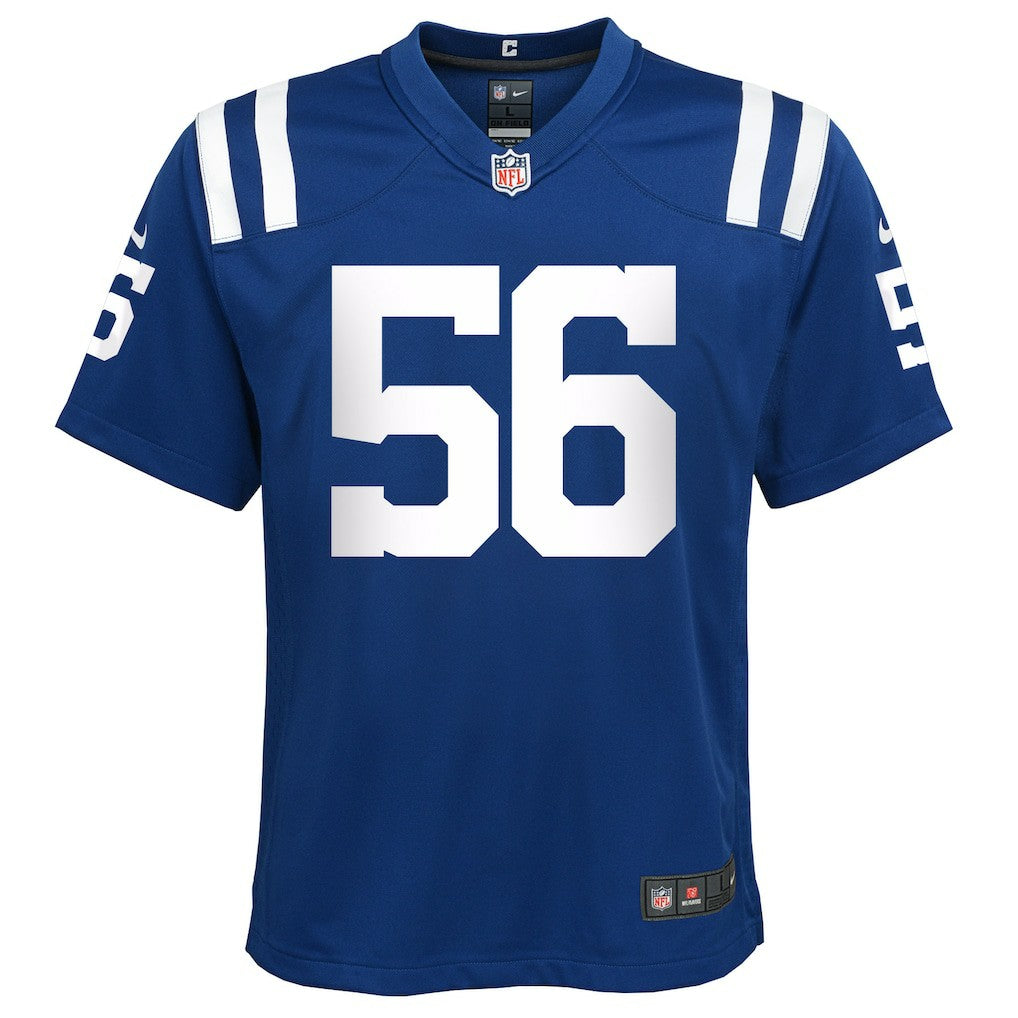 Quenton Nelson Indianapolis Colts Youth Game Jersey - Royal Jerseys