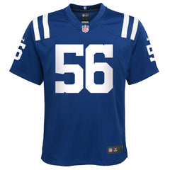 Quenton Nelson Indianapolis Colts Youth Game Jersey - Royal Jerseys