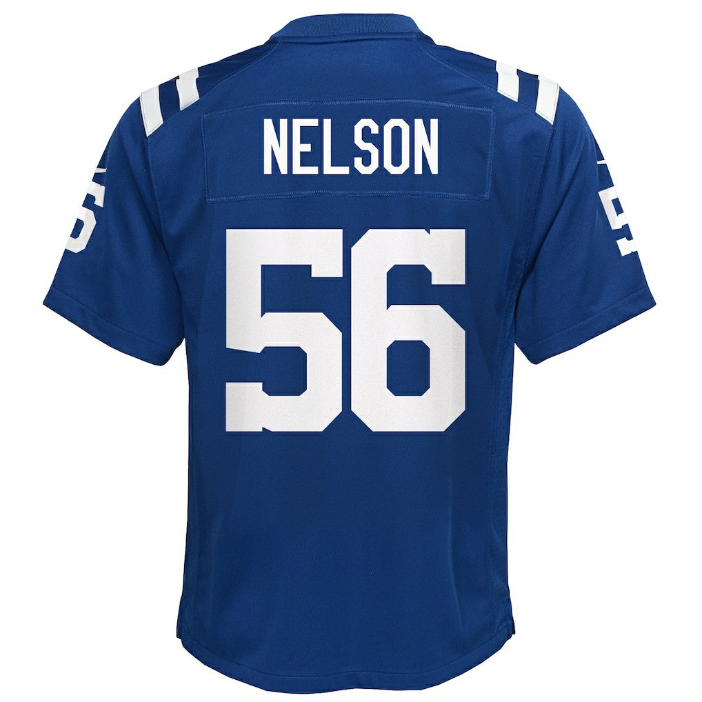 Quenton Nelson Indianapolis Colts Youth Game Jersey - Royal Jerseys