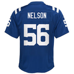 Quenton Nelson Indianapolis Colts Youth Game Jersey - Royal Jerseys