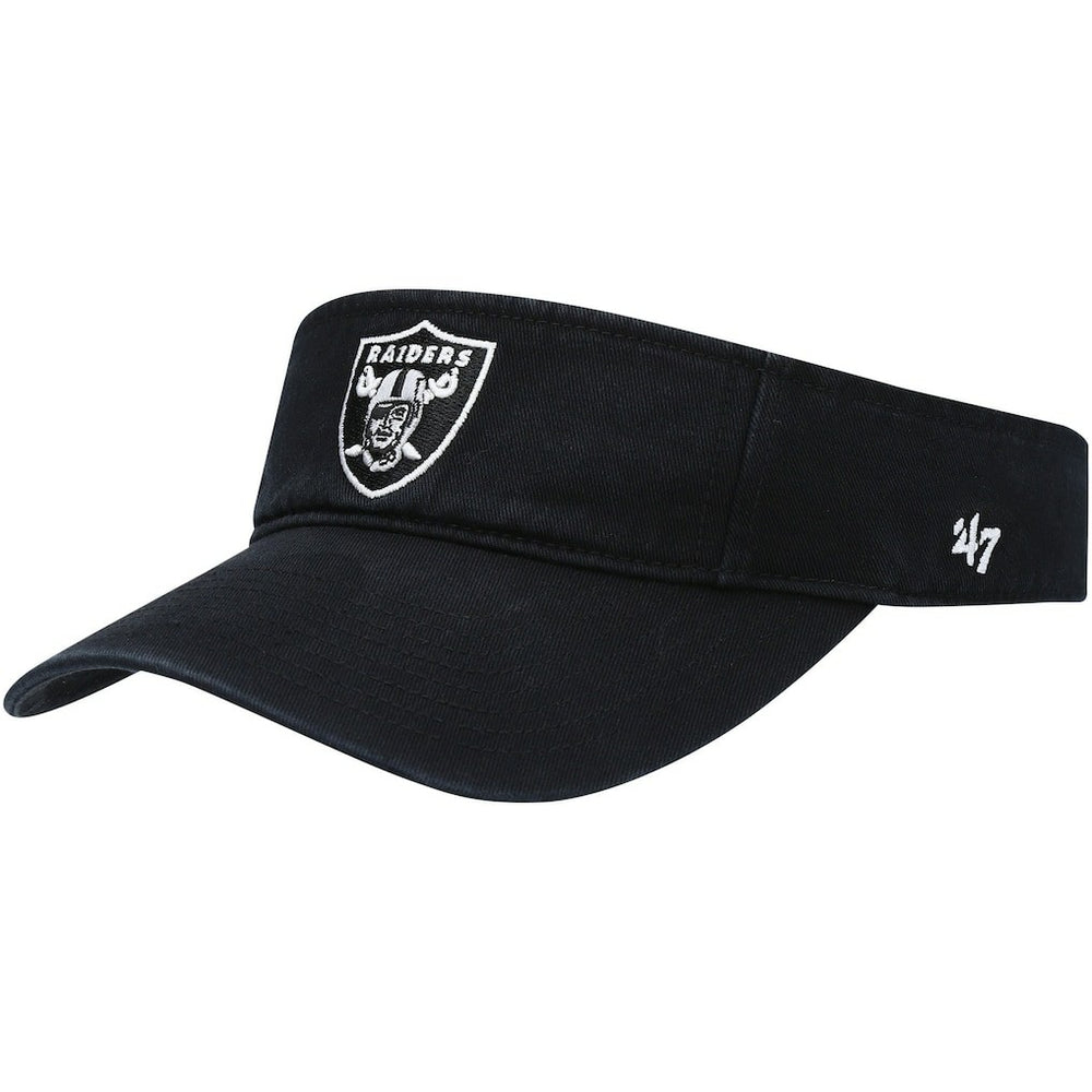Las Vegas Raiders '47 Clean Up Visor - Black