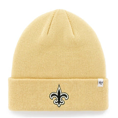 New Orleans Saints '47 Secondary Basic Cuffed Knit Hat - Gold Hats