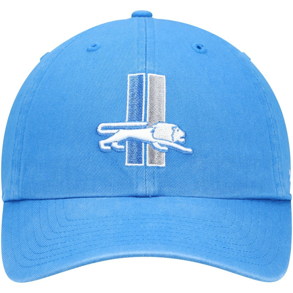 Detroit Lions '47 Clean Up Adjustable Hat - Blue Hats