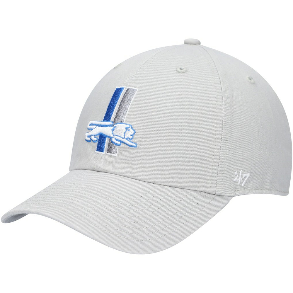 Detroit Lions '47 Clean Up Adjustable Hat - Gray Hats