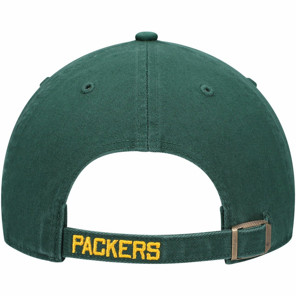 Green Bay Packers '47 Clean Up Adjustable Hat - Green Hats