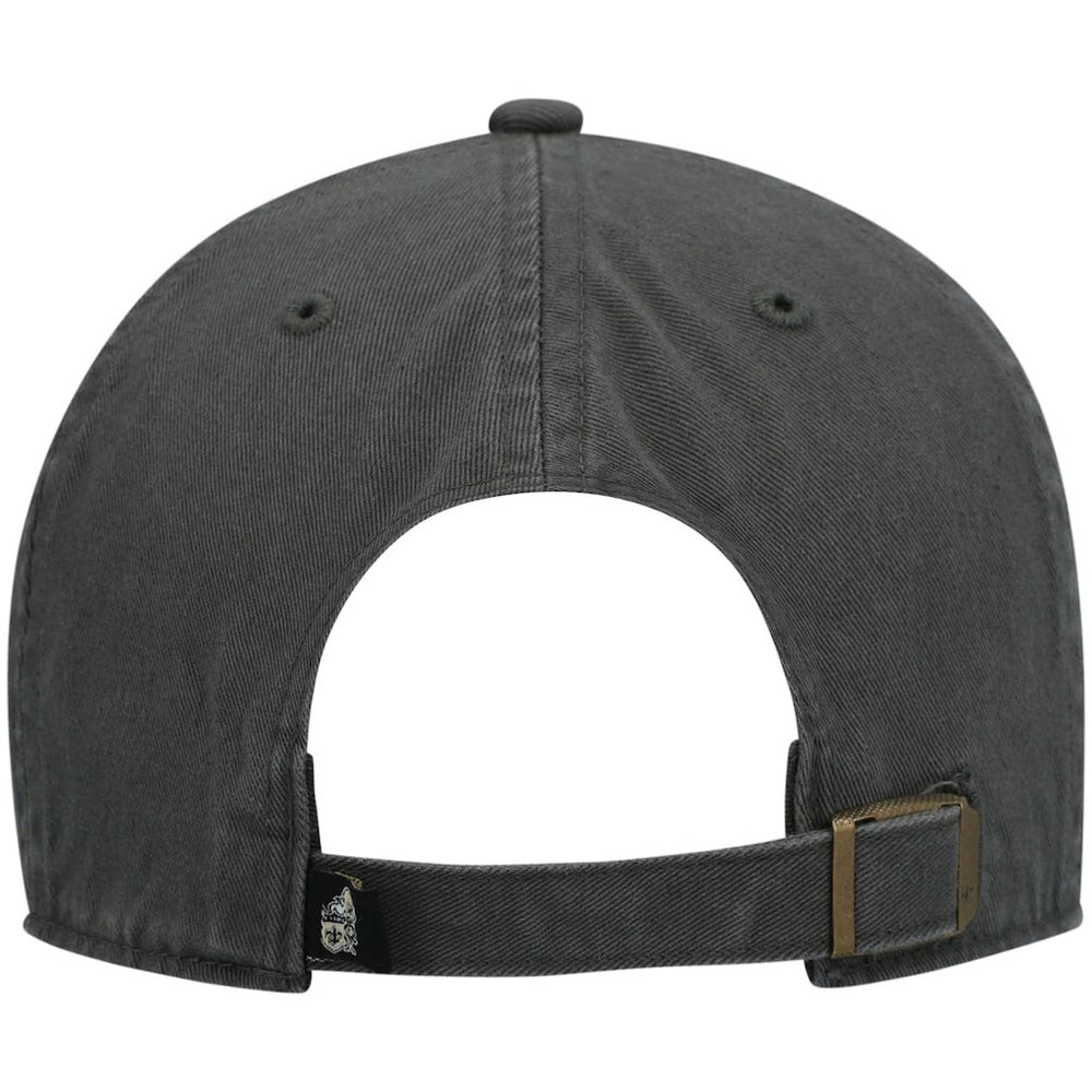 New Orleans Saints '47 Clean Up Adjustable Hat - Charcoal Hats