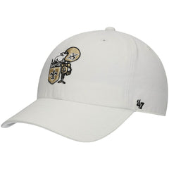 New Orleans Saints '47 Clean Up Adjustable Hat - White Hats