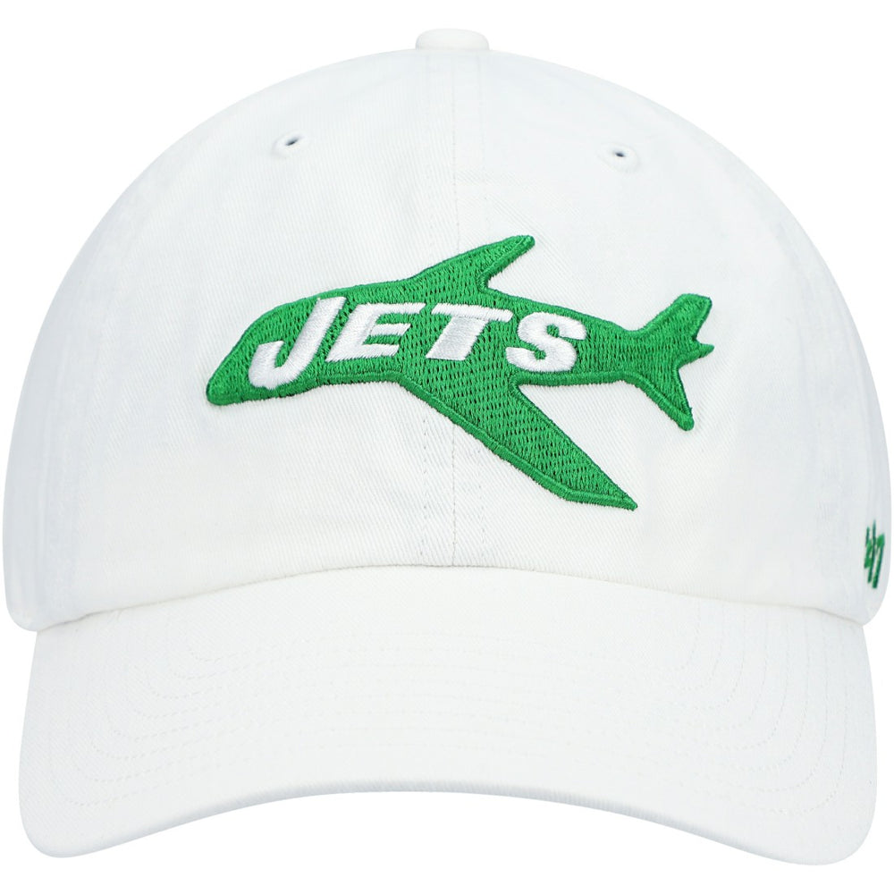 New York Jets '47 Clean Up Adjustable Hat - White Hats
