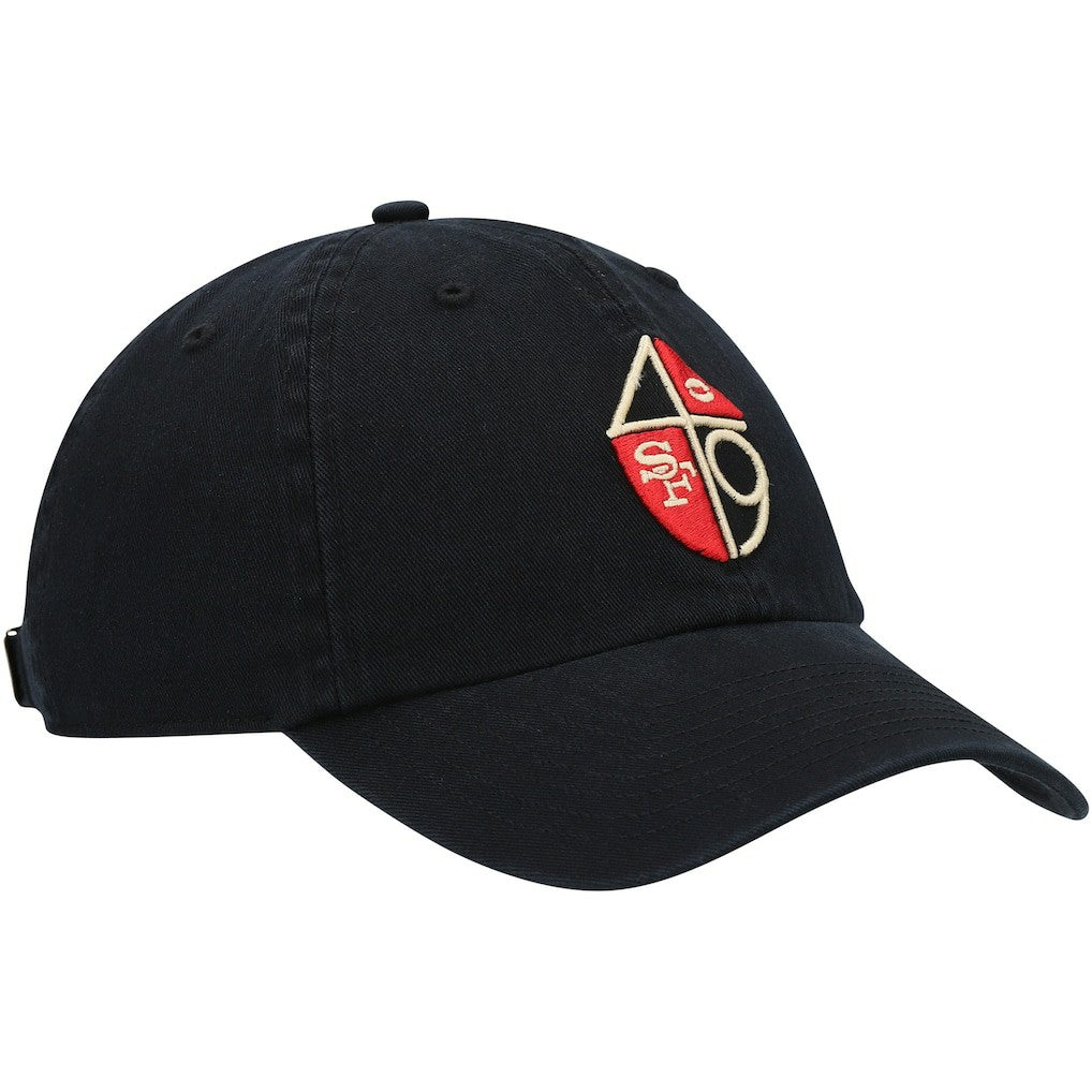 San Francisco 49ers '47 Clean Up Adjustable Hat - Black Hats