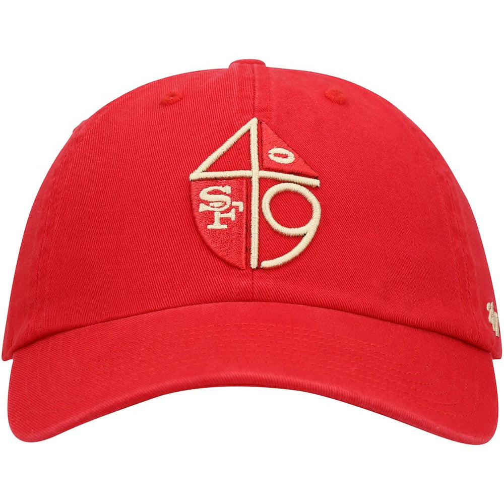 San Francisco 49ers '47 Clean Up Adjustable Hat - Scarlet Hats