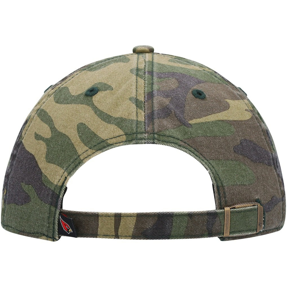 Arizona Cardinals '47 Woodland Clean Up Adjustable Hat - Camo Hats
