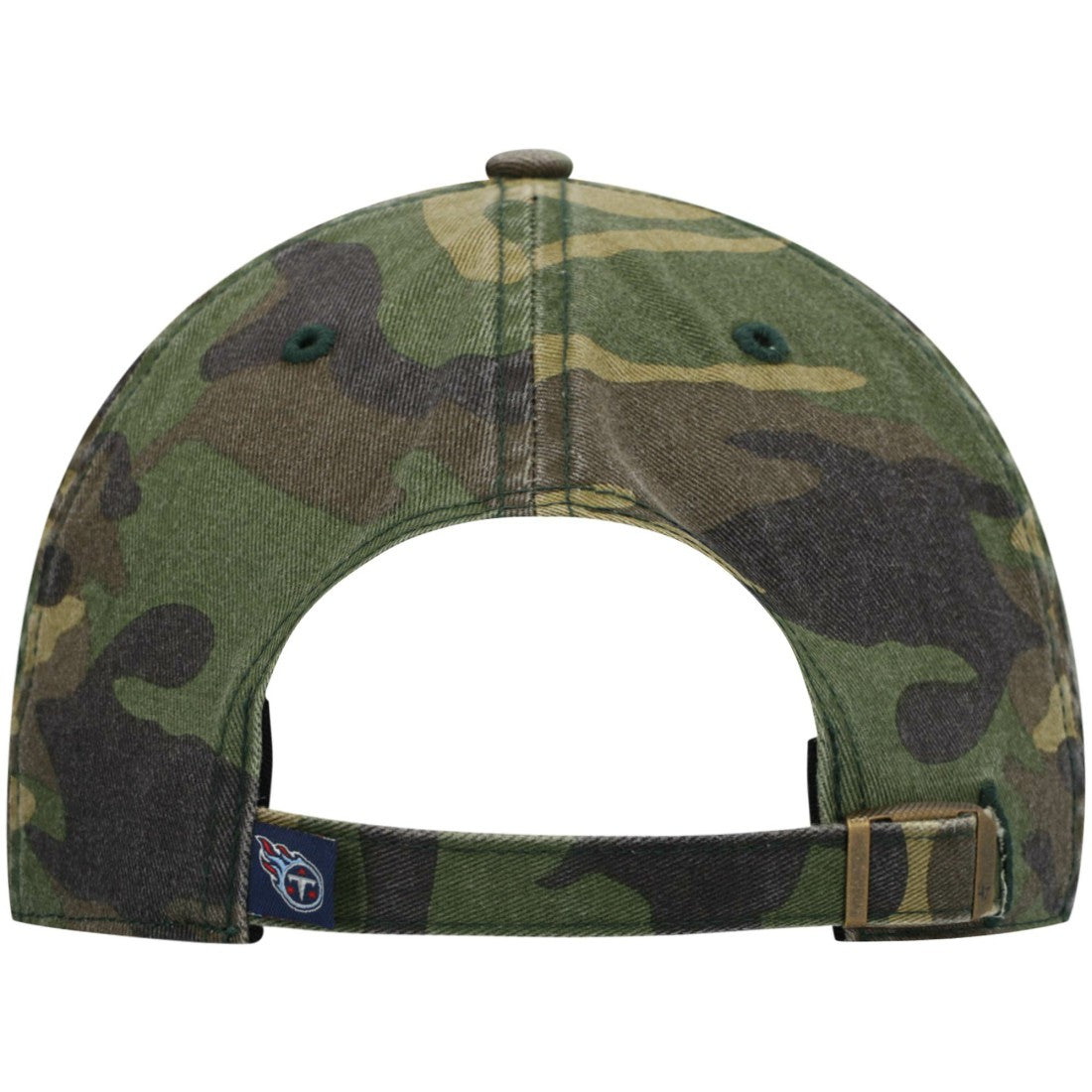 Tennessee Titans '47 Woodland Clean Up Adjustable Hat - Camo Hats