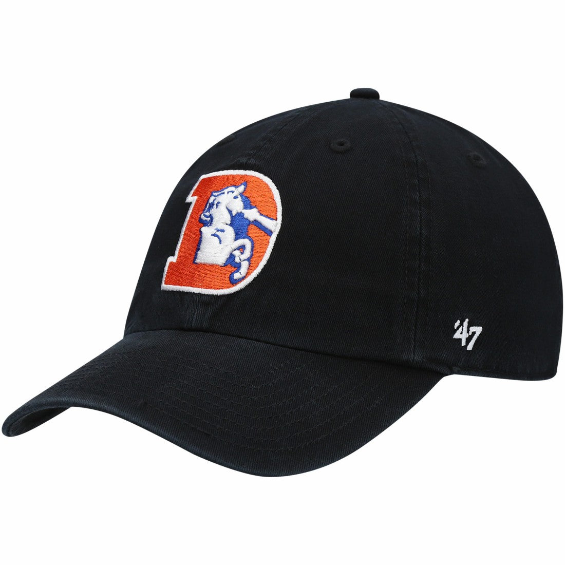 Denver Broncos '47 Clean Up Adjustable Hat - Black Hats
