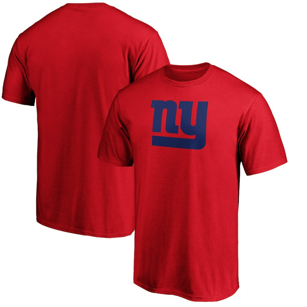 New York Giants Primary Logo T-Shirt - Red T-shirts