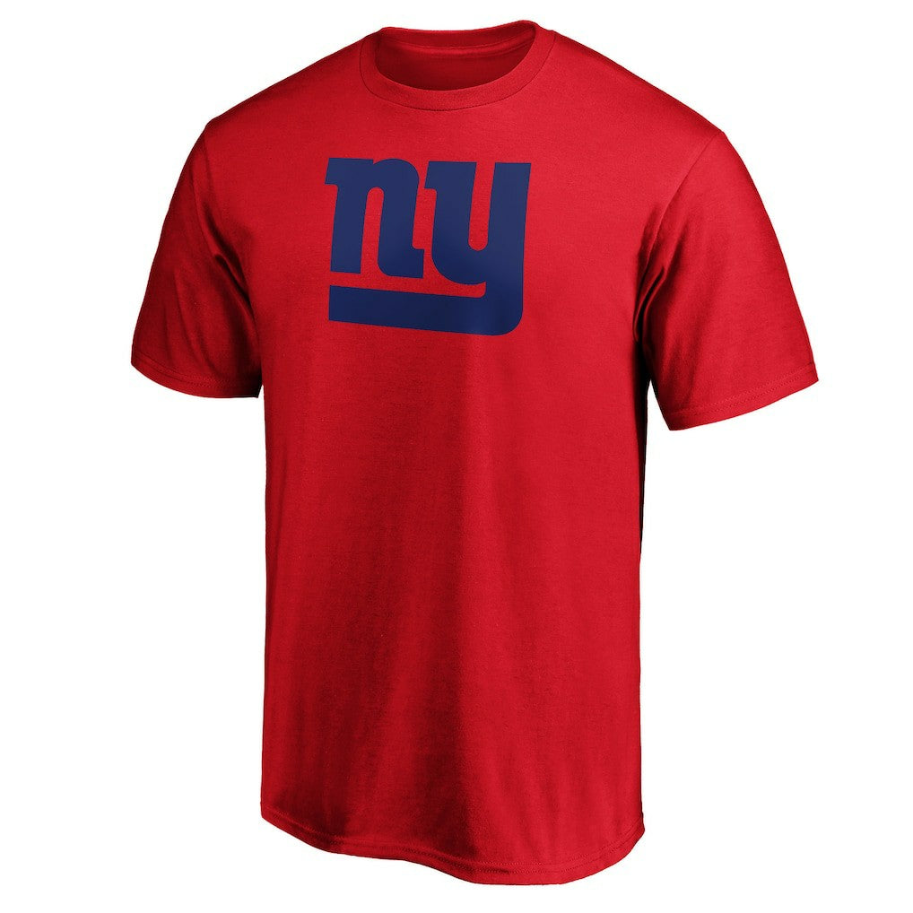 New York Giants Primary Logo T-Shirt - Red T-shirts