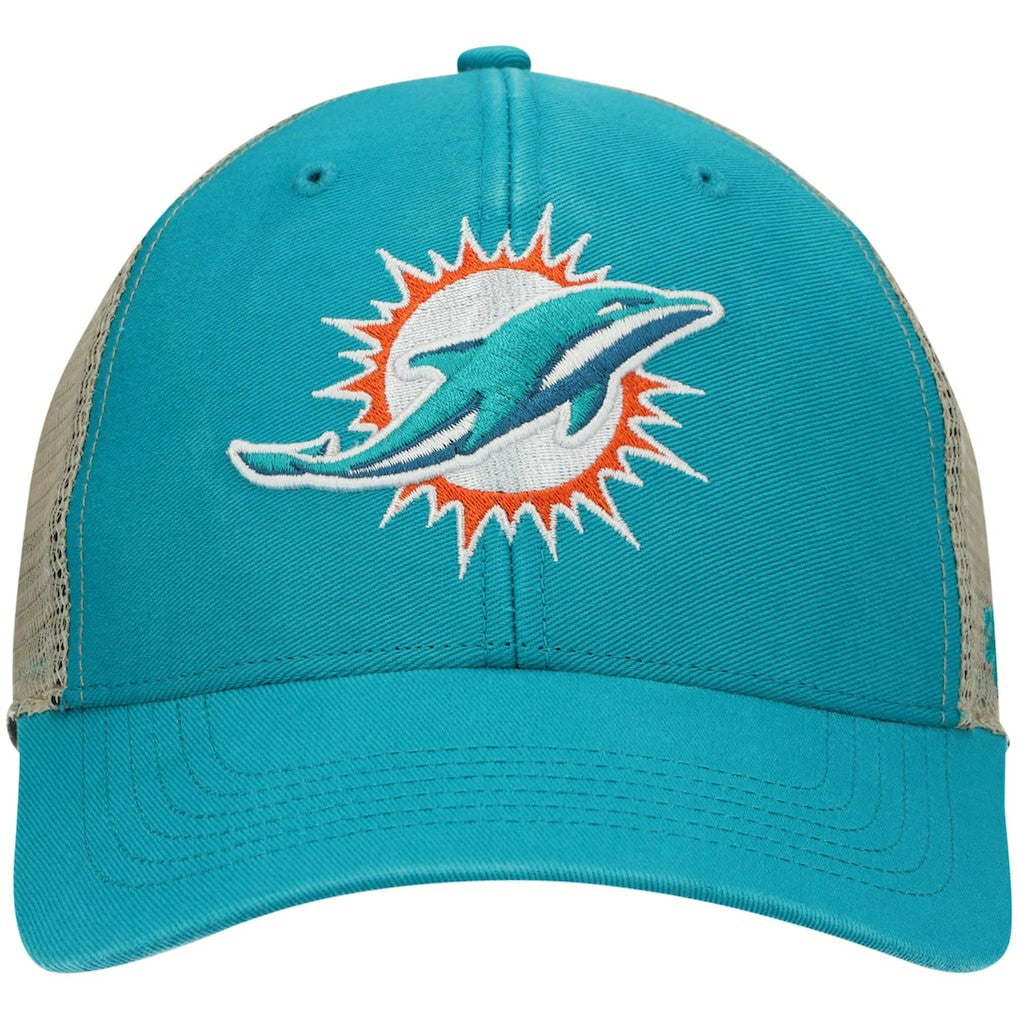 Miami Dolphins '47 Flagship MVP Snapback Hat - Aqua Hats
