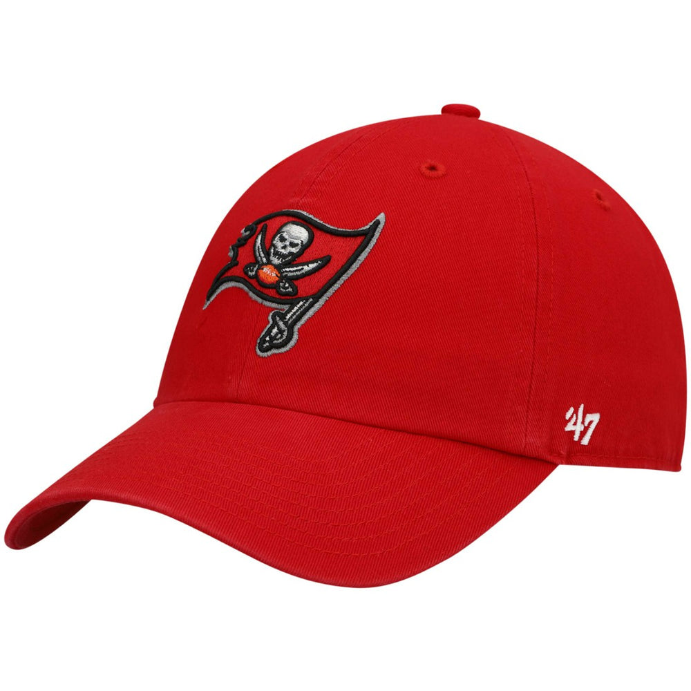 Tampa Bay Buccaneers '47 Primary Logo Clean Up Adjustable Hat - Red Hats