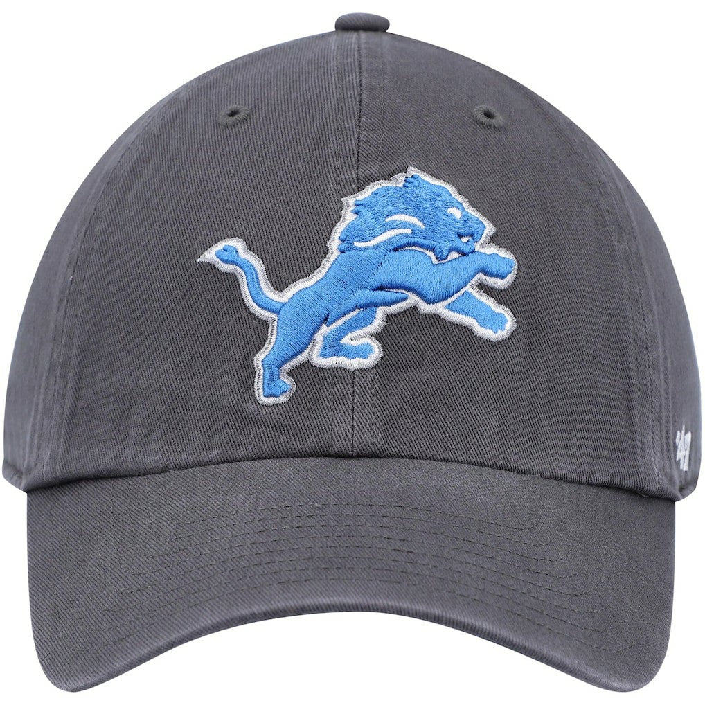 Detroit Lions '47 Secondary Clean Up Adjustable Hat - Charcoal Hats