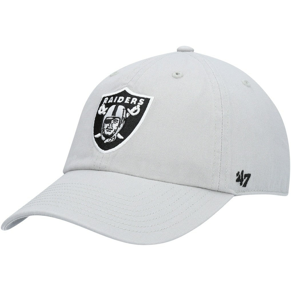 Las Vegas Raiders '47 Secondary Clean Up Adjustable Hat - Gray Hats