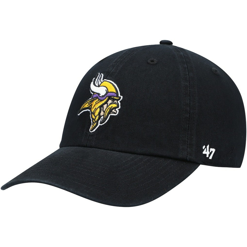 Minnesota Vikings '47 Secondary Clean Up Adjustable Hat - Black Hats