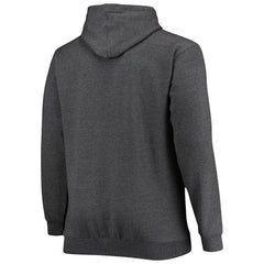 New Orleans Saints Big & Tall Practice Pullover Hoodie - Heathered Charcoal Hoodies