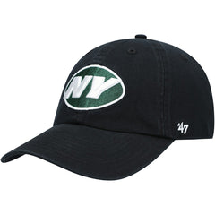 New York Jets '47 Clean Up Alternate Adjustable Hat - Black Hats