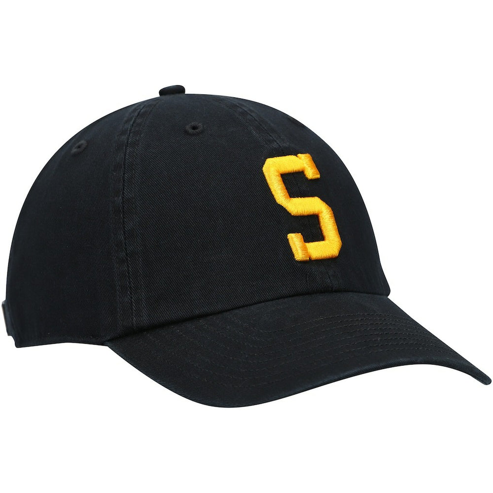 Pittsburgh Steelers '47 Clean Up Alternate Adjustable Hat - Black Hats