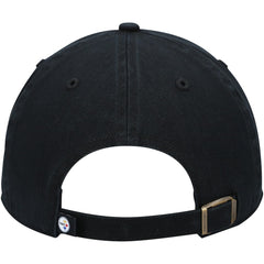 Pittsburgh Steelers '47 Clean Up Alternate Adjustable Hat - Black Hats
