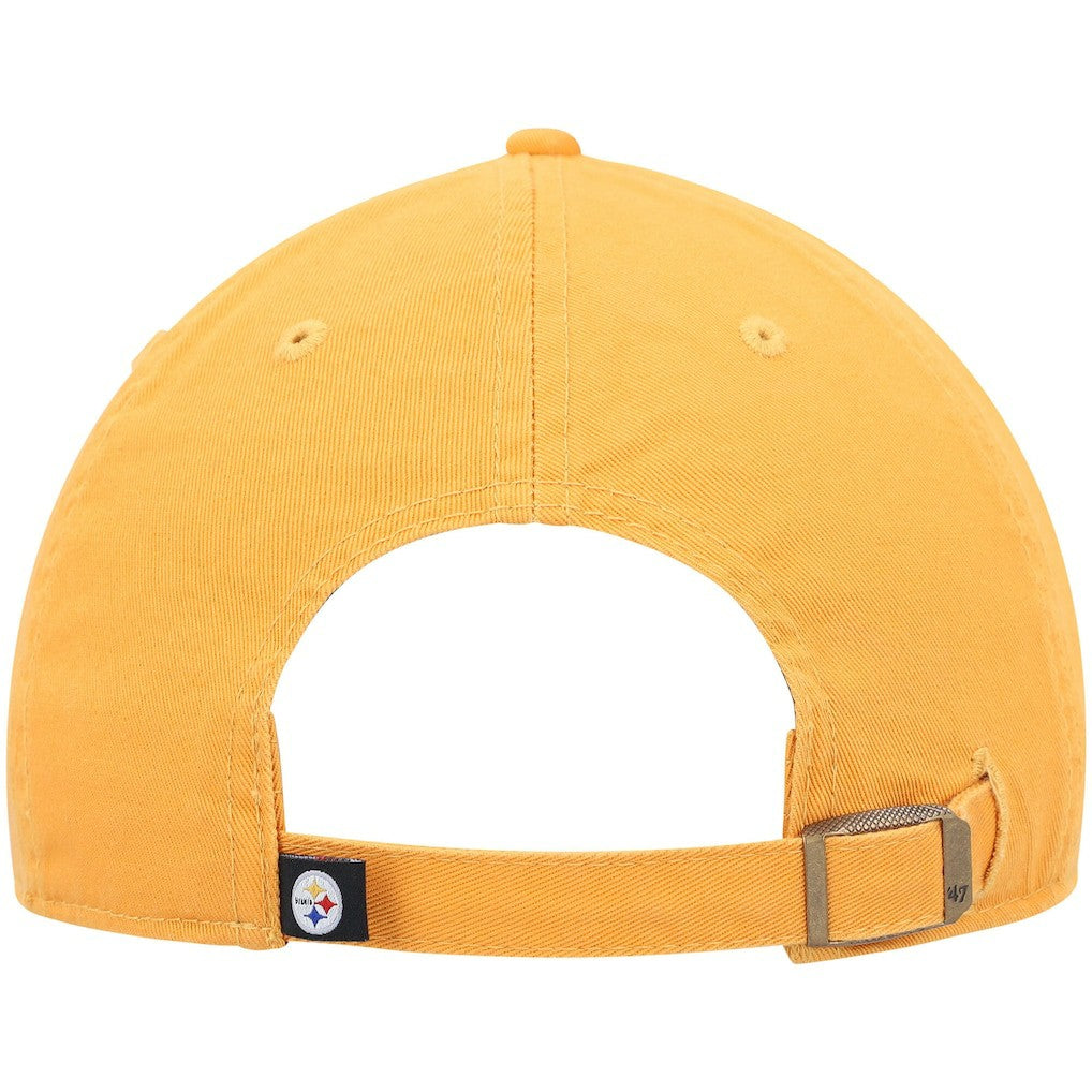 Pittsburgh Steelers '47 Clean Up Alternate Adjustable Hat - Gold Hats