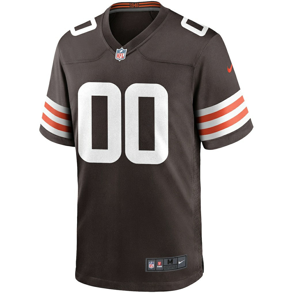 Cleveland Browns Custom Game Jersey - Brown Jerseys
