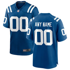Indianapolis Colts Custom Game Jersey - Royal Jerseys