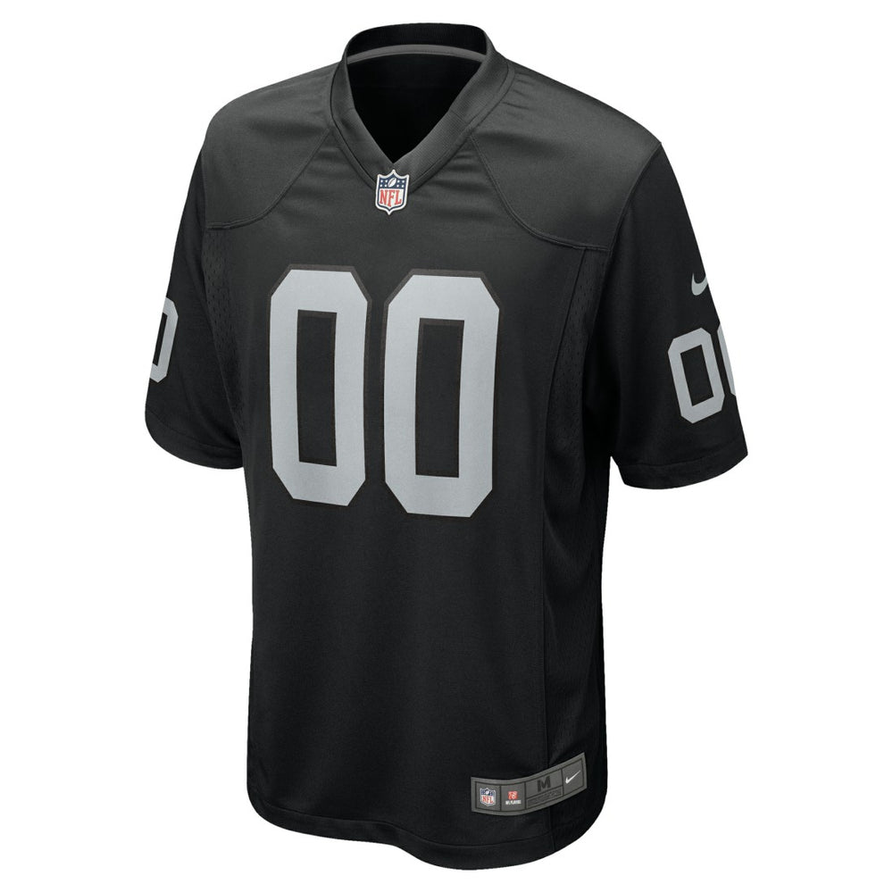 Las Vegas Raiders Custom Game Jersey - Black Jerseys