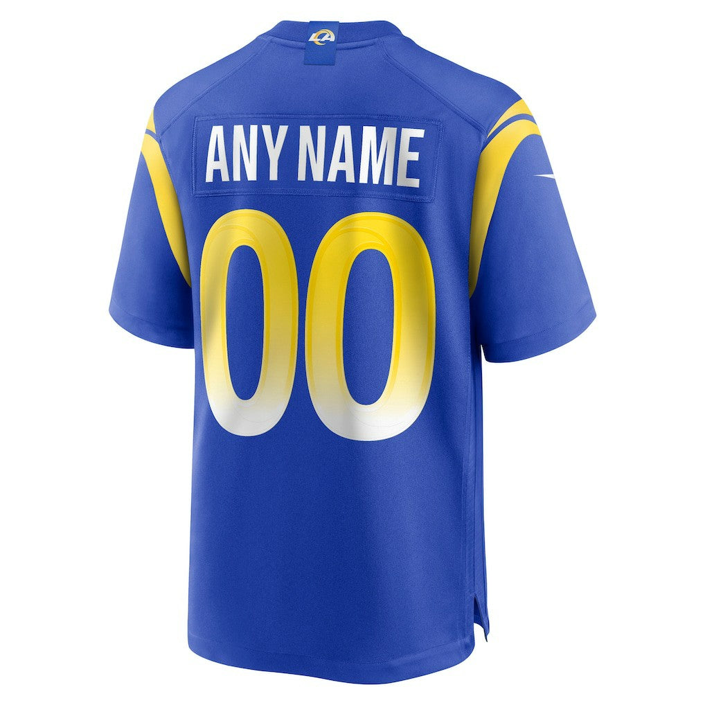 Los Angeles Rams Custom Game Jersey - Royal Jerseys